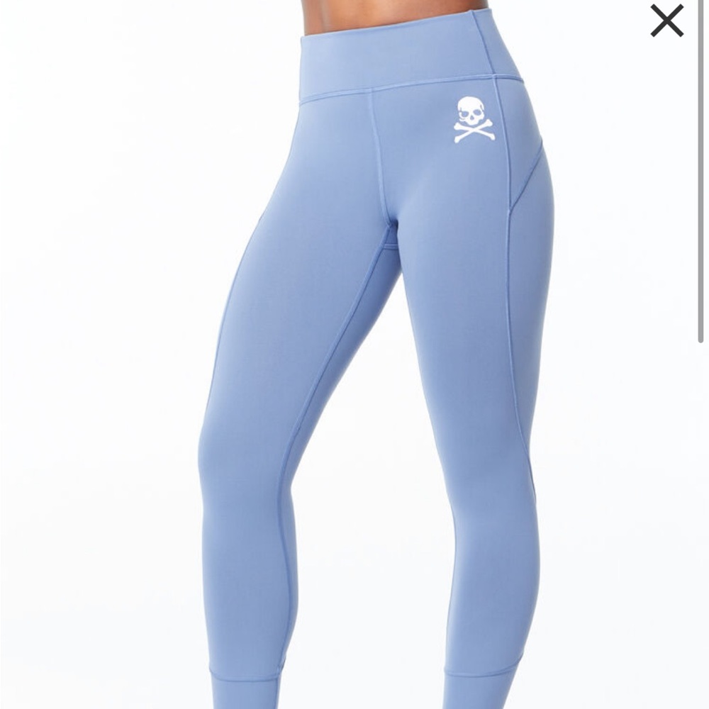 Lululemon x Soul Cycle In Movement High-Rise Legging 25" Oasis Blue Size 6